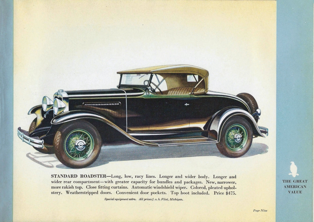 1931 Chevrolet Full Line Brochure Page 11